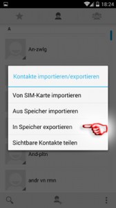 Kontakte Auf Neues Handy Ubertragen Umziehen Exportieren Importieren Android Smartphonehilfe De